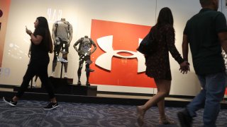 An Under Armour store is seen on November 04, 2019 in Sunrise, Florida.