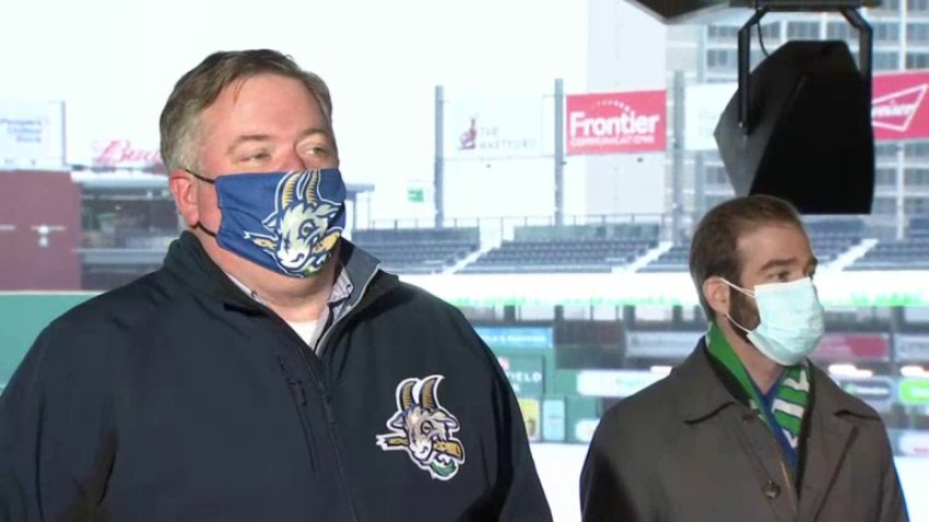 Yard Goats and City of Hartford Hold News Conference on 2021 Season
