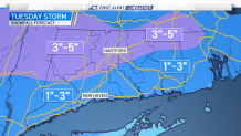 Snowfall map