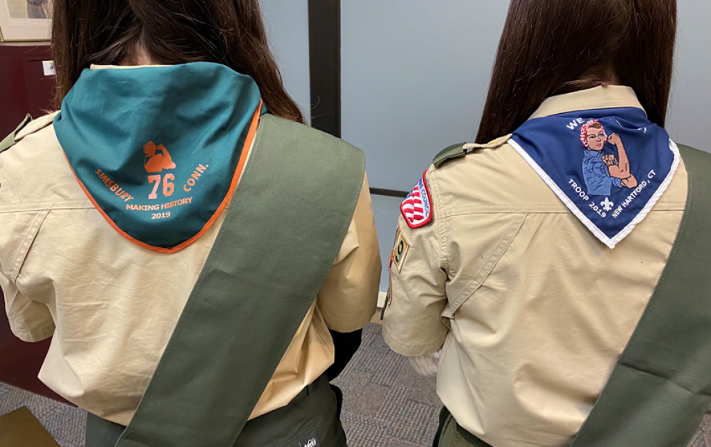 Boy Scouts Celebrate First Group of Female Eagle Scouts in East