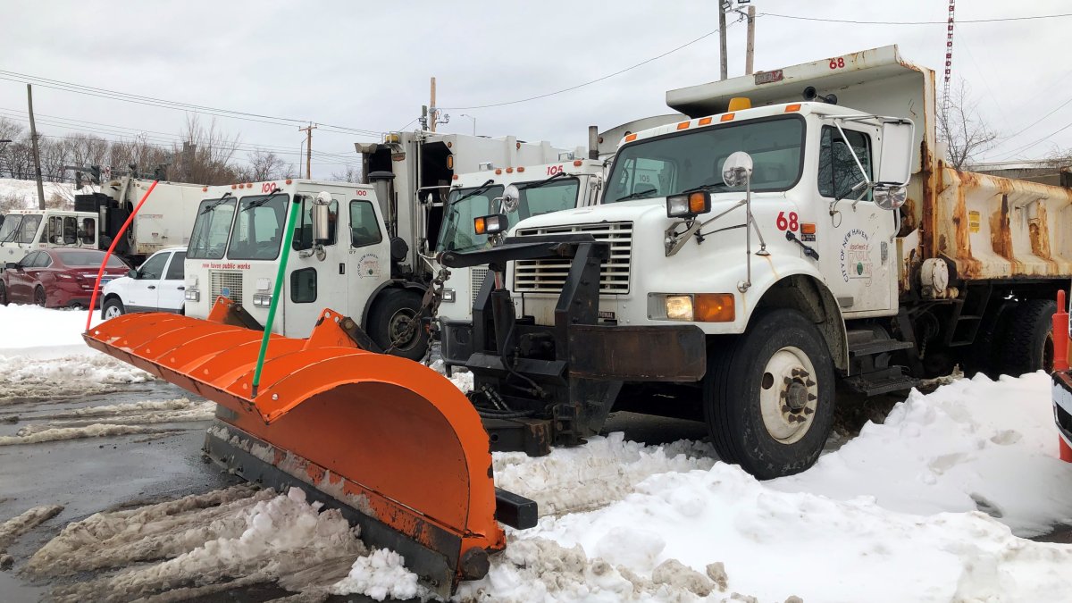 Plow Drivers Prepare for More Snow on Tuesday NBC Connecticut