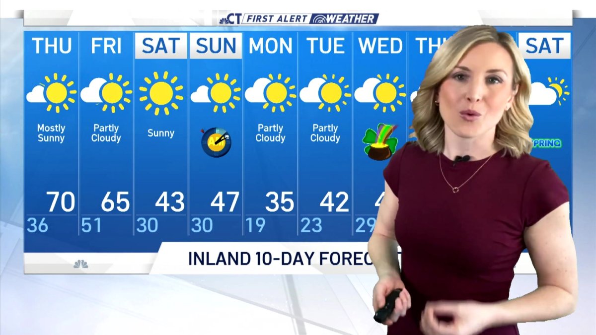 Afternoon Forecast For March 11 NBC Connecticut