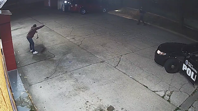 Surveillance video released today by the Oklahoma County District Attorney's office showing the moments before the fatal shooting of 15-year-old Stavian Rodriguez in November.
