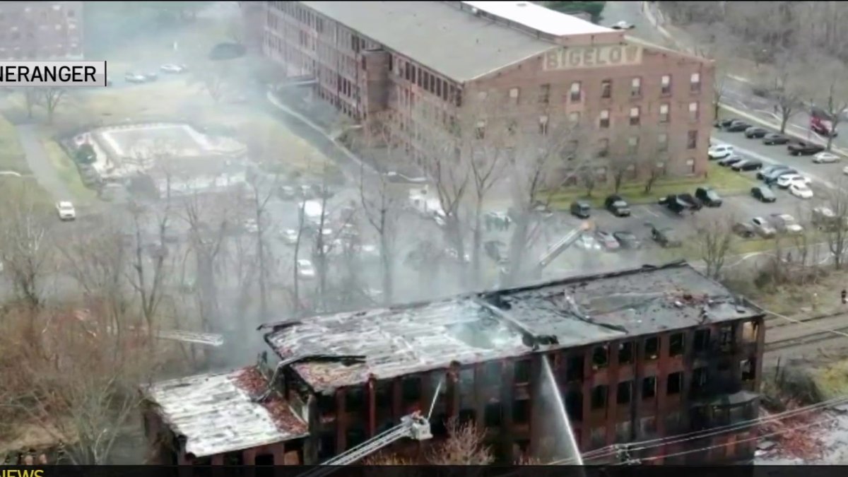 Crews Battle Large Fire at Former Casket Company in Enfield – NBC ...