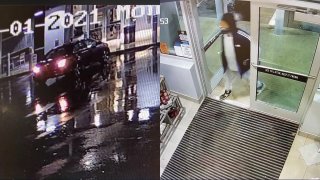 Police photos after robbery at Alltown Fresh in Hamden