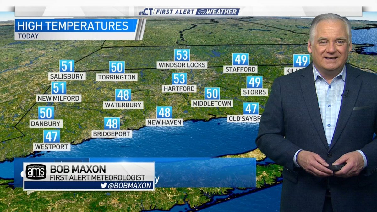 Morning Forecast for March 17 – NBC Connecticut