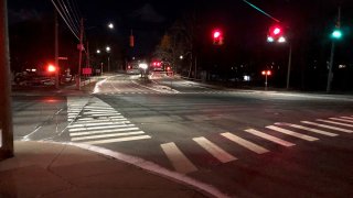 Street corner where man was kidnapped in West Hartford