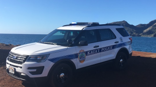 Kauai Police Vehicle