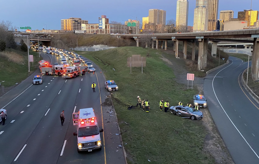 Interstate 84 In Hartford Reopens After Multi-Car Crash – NBC Connecticut