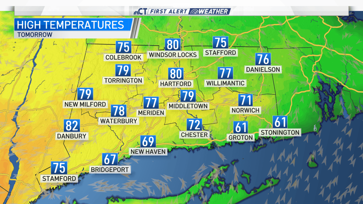 Temperatures Are Climbing This Week – NBC Connecticut