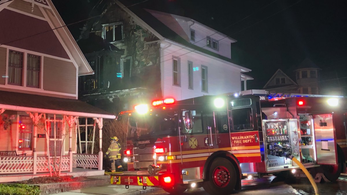 8 People Displaced After Fire at MultiFamily Home in Willimantic NBC Connecticut