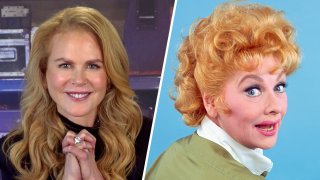 (Left) Nicole Kidman, (Right) Lucille Ball.