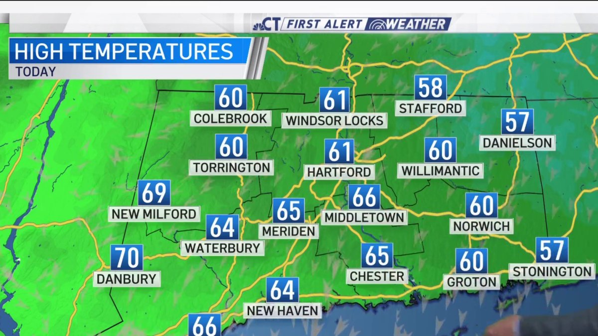 Morning Forecast For May 4 NBC Connecticut