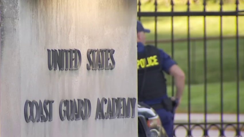 President Biden Touches Down for Coast Guard Academy Key Note Address