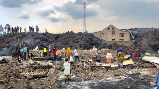 Congo Volcano effects