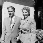 Dalip Singh Saund and his wife Marion