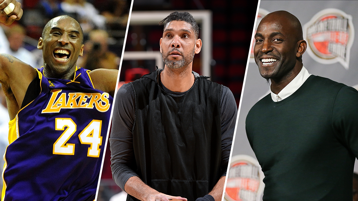 Kobe Bryant, Tim Duncan, Kevin Garnett inductions into Basketball