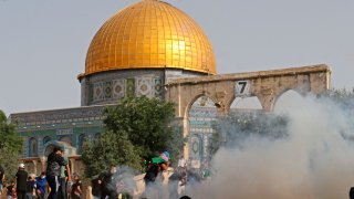 PALESTINIAN-ISRAEL-CONFLICT-AQSA