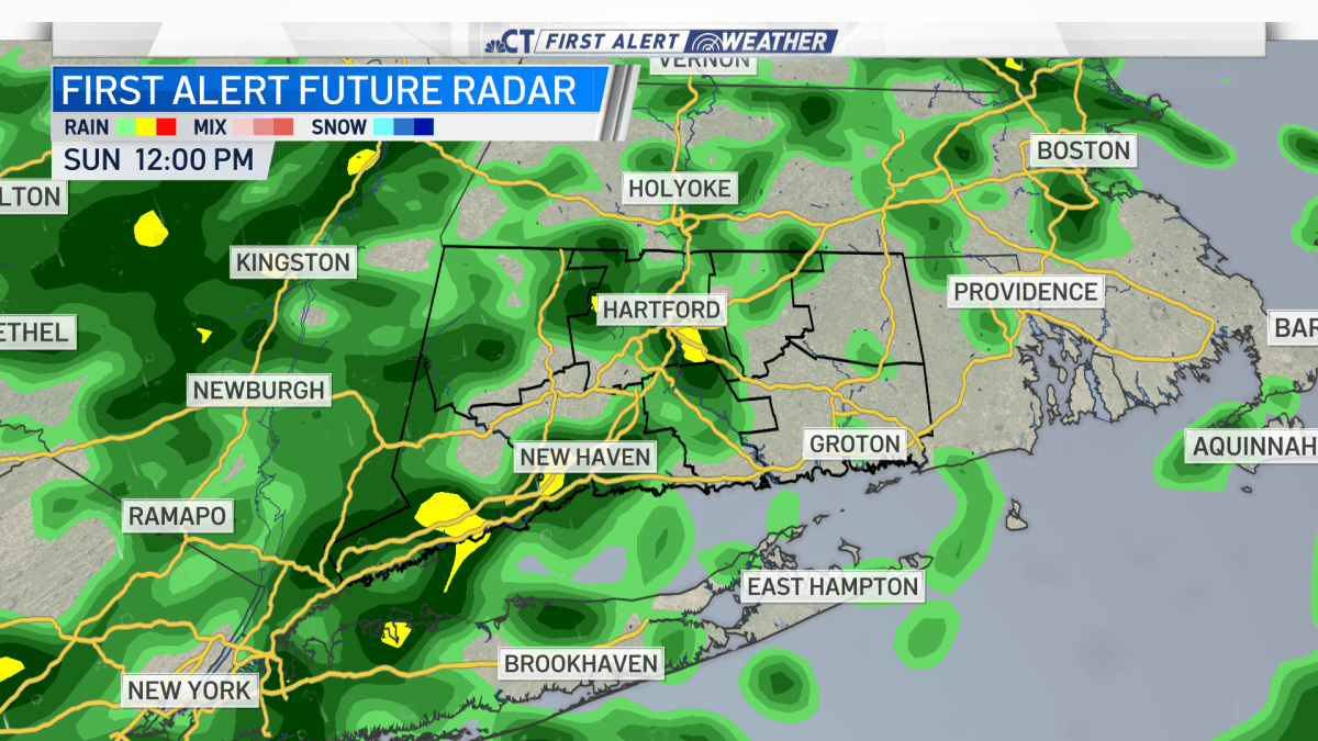 A Soaking Wet Sunday – NBC Connecticut