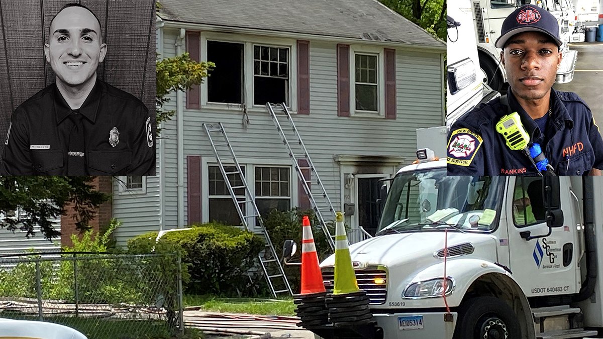 1 Firefighter Dead, 1 Critically Injured in House Fire in New Haven ...