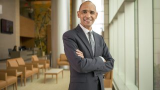 UConn Health CEO Dr. Andrew Agwunobi took over as UConn’s Interim President on July 1. (Paul Horton/UConn Photo)