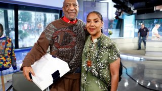 Bill Cosby and Phylicia Rashad