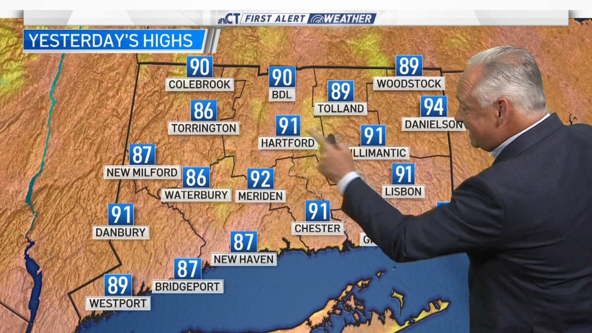 Weather Forecast for June 10 NBC Connecticut