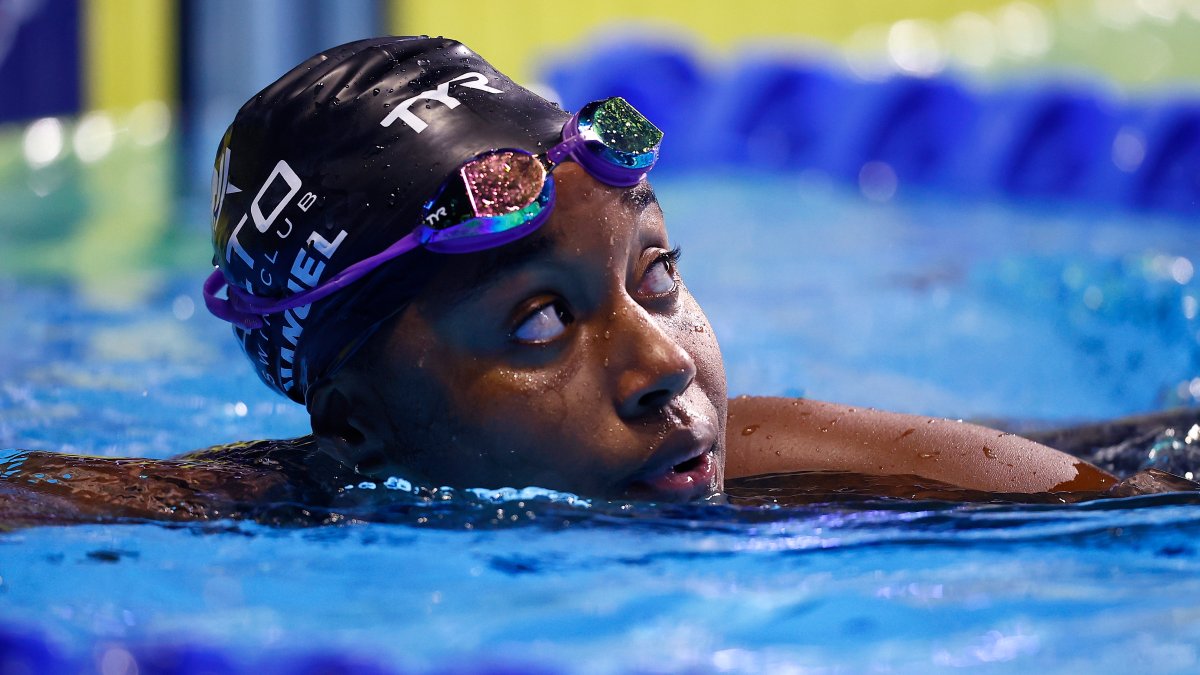 Simone Manuel: first Black female swimmer to win individual