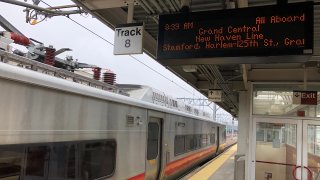 Metro North in New Haven