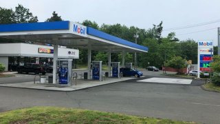 The Mobil Gas station at 271 Foxon Road in North Branford.