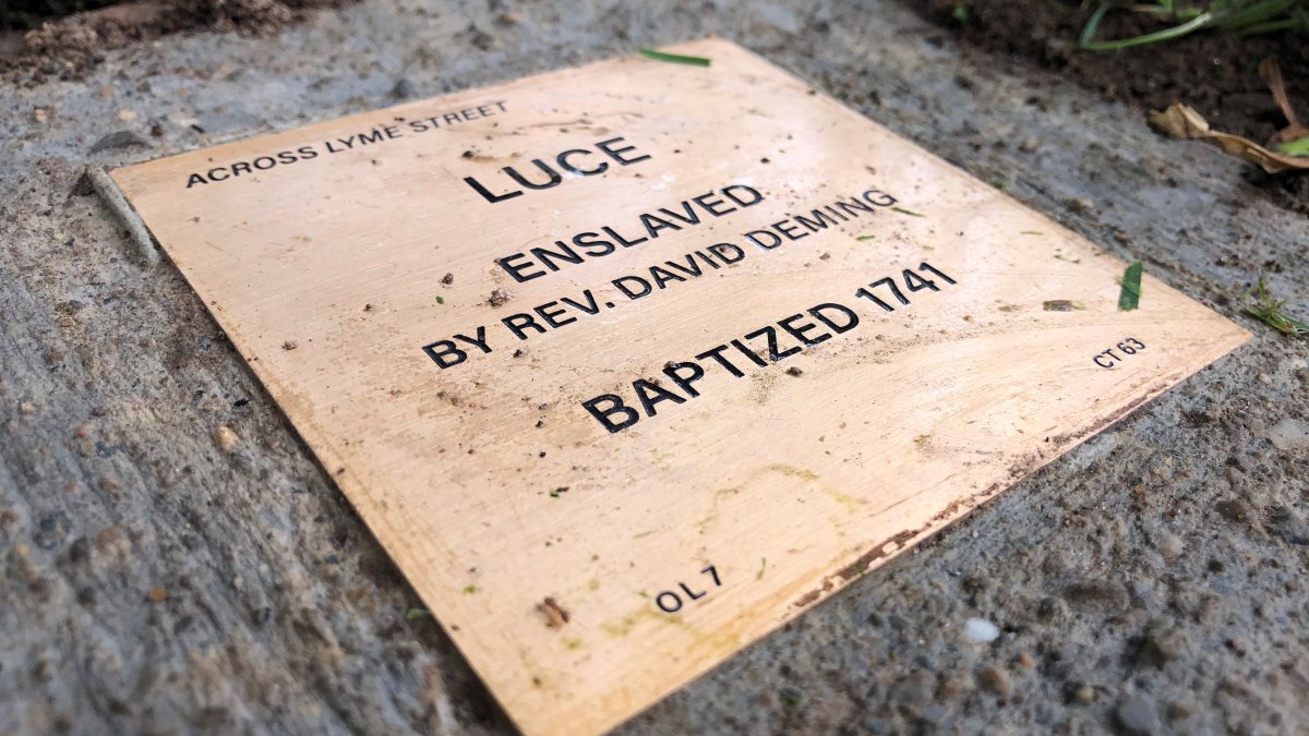 Old Lyme Installs Witness Stones NBC Connecticut