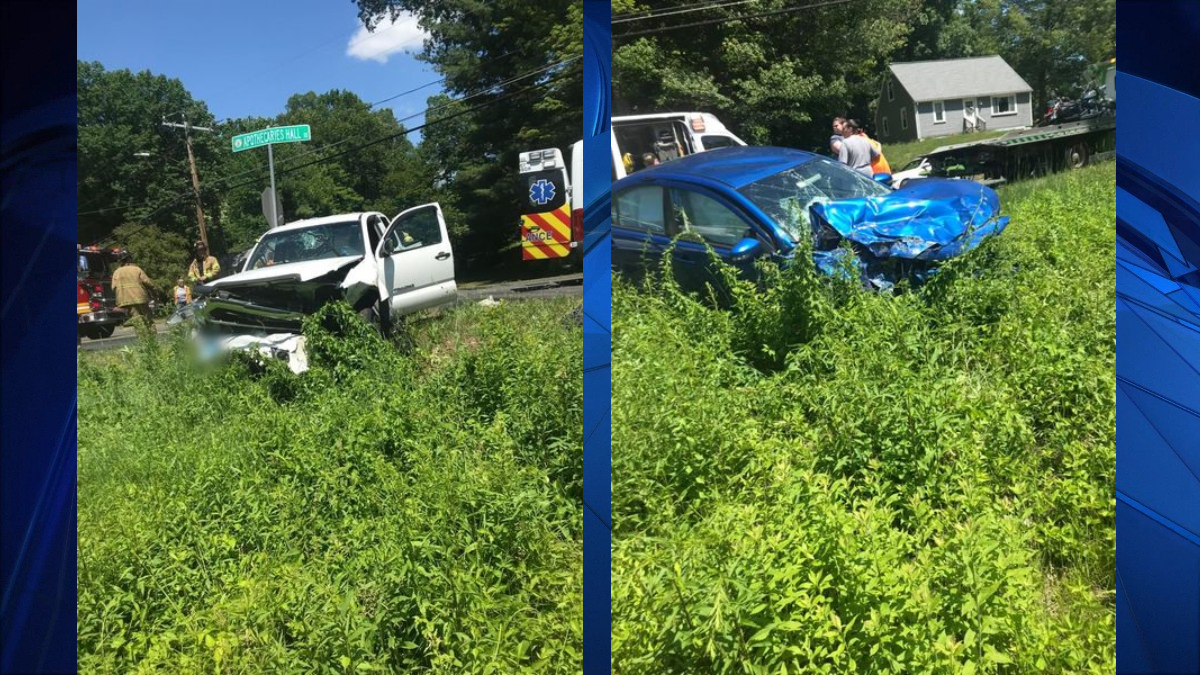 3 Injured in Car Crash in Broad Brook NBC Connecticut