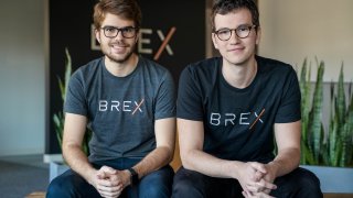 Brex co-founders Pedro Franceschi and Henrique Dubugras.
