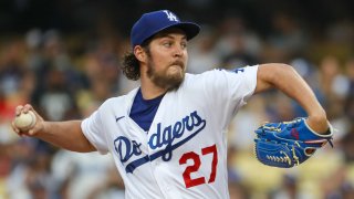 Los Angeles Dodgers Starting pitcher Trevor Bauer