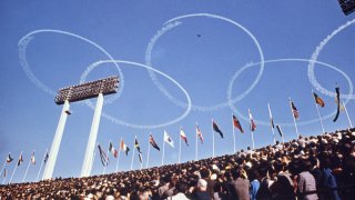 Rings at the 1964 Tokyo Games