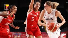 Serbia v Canada Women's Basketball - Olympics: Day 3