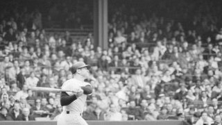Baseball Player Mickey Mantle's 500th Home Run