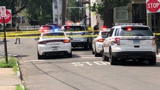 Police on Truman Street in New Haven