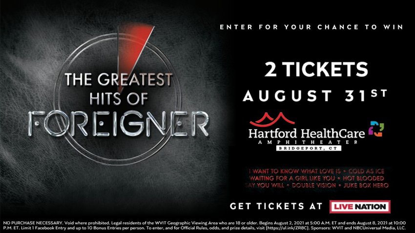 Foreigner Live Nation Concert Sweepstakes Nbc Connecticut Foreigner Live Nation Concert Sweepstakes Nbc Connecticut