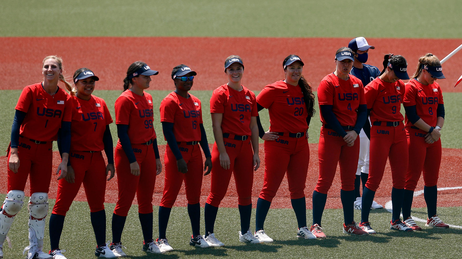 Team Usa Softball Defeats Italy In Their Opening Game Nbc Connecticut