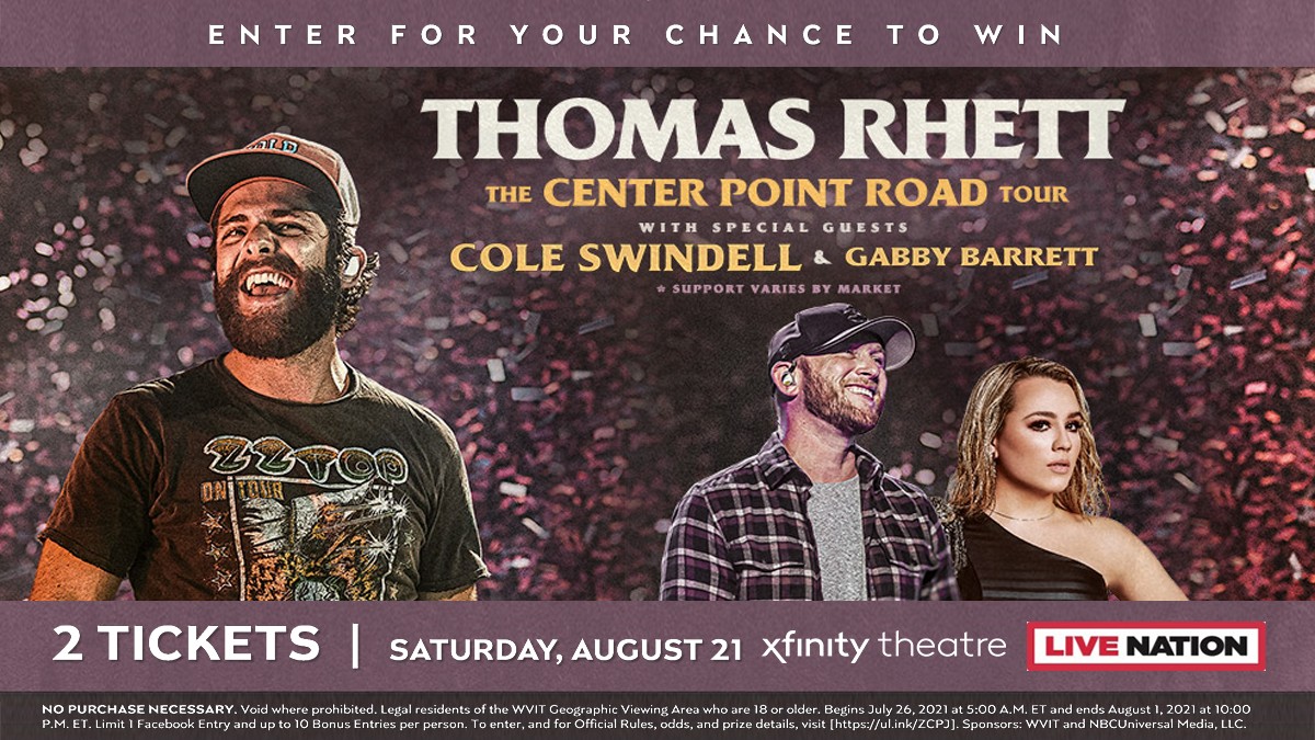 Thomas Rhett Live Nation Concert Sweepstakes Nbc Connecticut Thomas Rhett Live Nation Concert Sweepstakes Nbc Connecticut