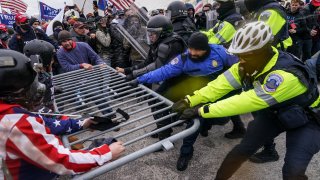 Capitol Breach Assaulting Police