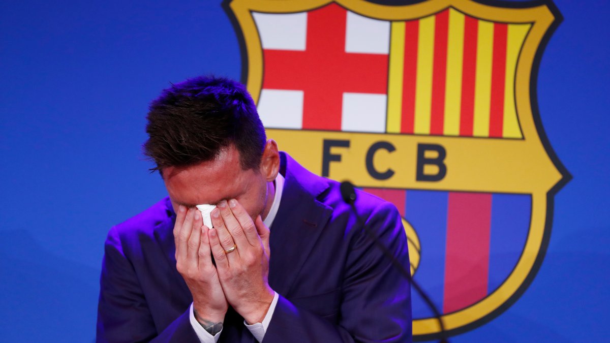 Emotional Messi Says He Wasn’t Prepared To Leave Barcelona Nbc Connecticut