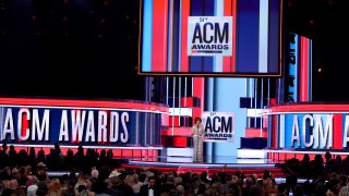 Reba McEntire on stage at the 54th annual Academy of Country Music Awards