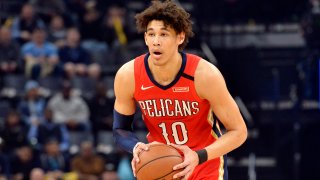 New Orleans Pelicans center Jaxson Hayes