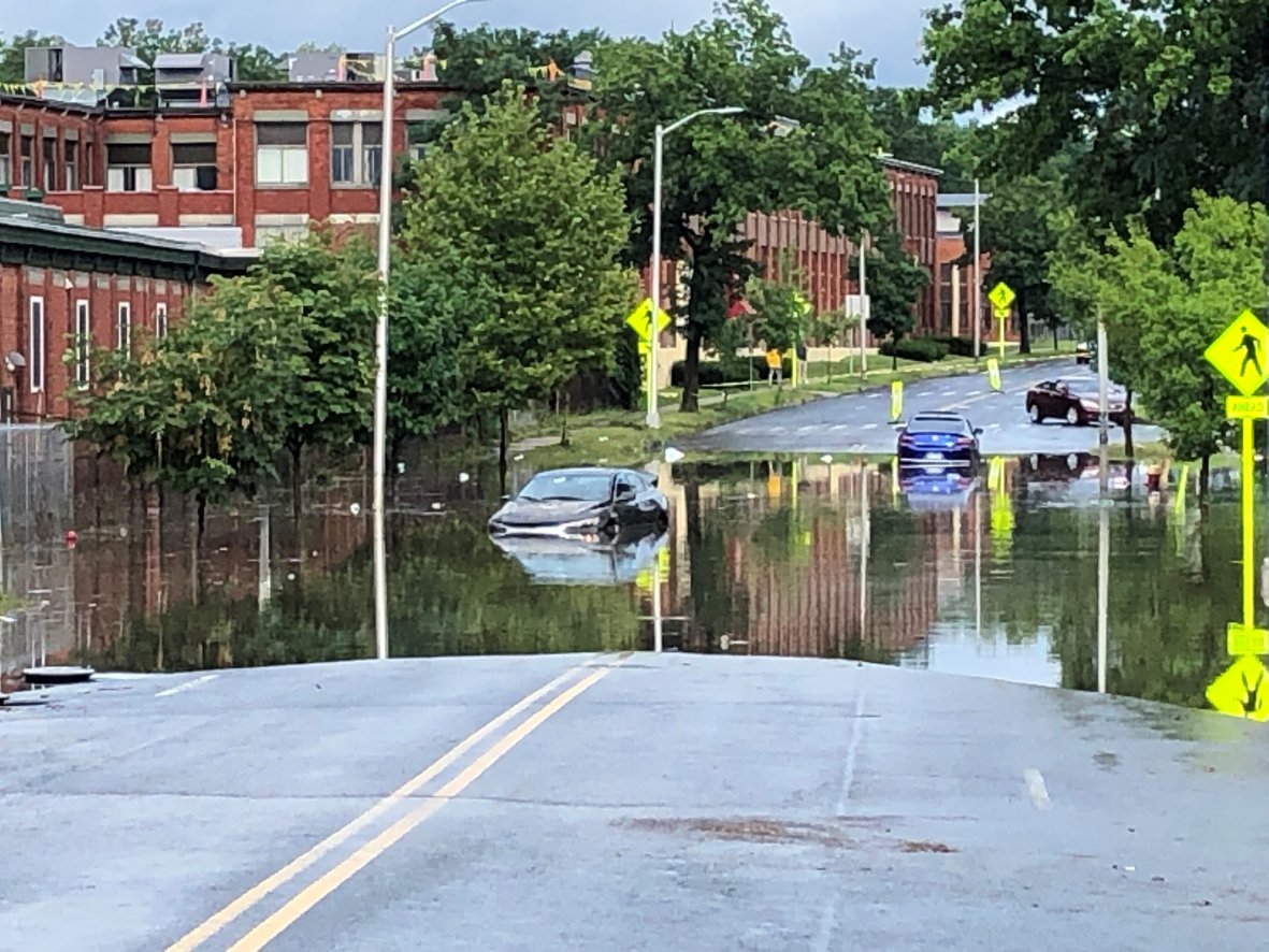 Heavy Rain Causes Flooding Across Parts of CT NBC Connecticut