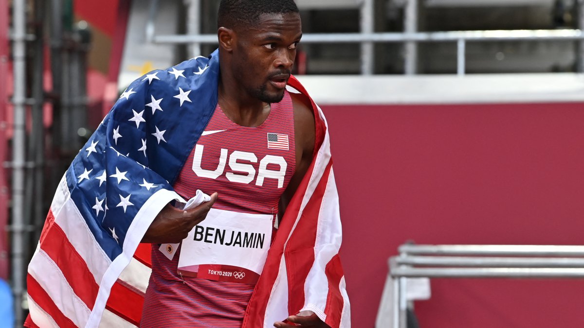Rai Benjamin Wins Silver in Men’s 400m Hurdles NBC Connecticut Rai Benjamin Wins Silver in Men’s 400m Hurdles NBC Connecticut