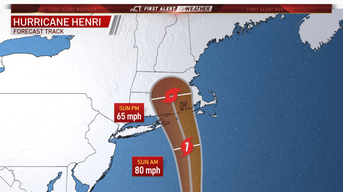 Henri Makes its Way to CT as Category 1 Hurricane, Some May Lose Power