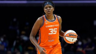 Connecticut Sun forward Jonquel Jones