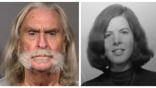 Left: Booking photo of murder suspect Carlin Edward Cornett. Right: An undated image of Christy Ellen Bryant.